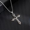 Tendência explosões Coringa personalidade moda suéter cadeia casal acessórios nicho masculino colar feminino titânio aço joias atacado