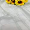 2024 nueva camisa de tela de flores cortadas a cuadros geométricos, vestido largo y corto, ropa, ropa de mujer, ropa de niño, tela