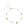 Suministro Directo de Fábrica Amazon Transfronterizo Pulsera Versátil Chapada en Oro para Mujer 2025 Nuevo Doble Cara de Tortuga Ópalo Más Vendido Ligero