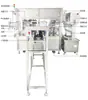 Máquina llenadora de bolsas stand-up industrial de alta velocidad con 12 cabezales, máquina llenadora de líquidos grande para productos de cuidado de la piel, cosméticos y artículos de tocador