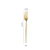 Vajilla de acero inoxidable transfronteriza de Amazon, cuchillo, tenedor y cuchara, aptos para vajilla occidental portuguesa, cuchillo y tenedor para carne, cuchara de postre, tenedor.