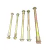Eje Delantero Prince 12*220mm Adecuado para Rodamiento 6201 Vehículo Eléctrico Motocicleta Eléctrica Triciclo de Pedales Eje de Rueda Delantera