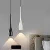 Lámpara de araña de mesita de noche Minimalista Artístico Italiano Luz nocturna elevable Luz de ambiente creativa Lujo ligero Gota de agua Araña para restaurante de invitados