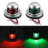 Luces para Autos y Yates al por Mayor, Luces de Navegación LED Marinas de Acero Inoxidable, Luces de Señalización Rojas y Verdes, Luces Laterales 12V