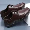 Zapatos Casuales de Cuero para Hombre al por Mayor, Mocasines de Moda Versátiles para Hombre, Zapatos de Conducir y de Trabajo Antideslizantes, Transpirables y de Suela Suave para Hombre
