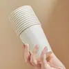 Copos de Papel Descartáveis Branco Puro, Espessados e Endurecidos, Domésticos 1000 Peças, Caixa Fechada, Copos para Refrigerante Quente e Frio, Copos para Leite de Soja, Copos para Café