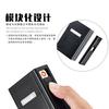 Estuche multifuncional para cigarrillos Focus con carga USB, paquete de 20, estuche rígido, portátil, suave y sellado, resistente al agua.