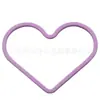 Explosões transfronteiriças fábrica cor doce pulseira de amor pulseira de coração pulseira de silicone fábrica estoque direto atacado direto