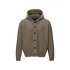 Ropa para Hombre Northbound Otoño 2026 Nuevo Suéter con Capucha y Cordón Holgado Chaqueta de Punto Cardigan con Mangas de Punto Trenzado