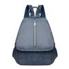 Mochila Simples de Novo Estilo Mochila Temperamental Multicamadas Mochila Feminina de PU Macio para o Trabalho Mochila de Alto Nível Sem Logo