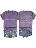 Camiseta de Talla Grande 100 kg con Estampado Creativo de Letras, Cuello en V y Manga Corta para Mujer, Top de Moda y Versátil para Verano