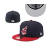 Boné de Baseball MLB Comércio Exterior Novo Boné Fechado Unissex Bordado Hip-Hop Tamanho do Boné Proteção Solar ao Ar Livre Boné à Prova de Vento
