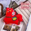 Regalo de Año Nuevo Año del Caballo Etiqueta con Nombre Colgante de Peluche Accesorios para Mochila Escolar de Niños Estudiantes Guardería Día de Año Nuevo Pequeño Regalo