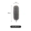 Plumero Transfronterizo para Eliminación de Polvo y Limpieza del Hogar, Mango Extensible, Adsorción Electrostática de Polvo, Versión Extendida para Limpieza General