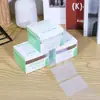 Notas Adhesivas Desplegables Transparentes Coloridas Láser Mascota Rollo Pegatinas Pegatinas de Notas Adhesivas Caja Marcado Pegatinas de Índice