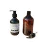 300 500ML Frasco de Loção com Pressão de Grande Capacidade Shampoo Gel de Banho Sub-frasco Hotel B&b Substituição Frasco Vazio