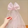 Coroa Infantil Longa Vaso Arco Headband Princesa do Gelo Aisha Carimbo de Cabelo Headwear Headband Estilo Coreano para Menininha Acessórios de Cabelo