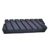 En stock afilador de cocina piedra de afilar de doble cara piedra de aceite piedra de afilar de corindón blanco traje doble en stock suministro con paño para cuchillo oscilante