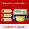 Caixing EI48 10VA frequência de rede 220 a 280v Transformador único 0.03A pequeno transformador AC isolado 10W