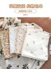 Manta Envolvente de Algodón Puro para Bebé al por Mayor, Toalla Envolvente Antisusto para Recién Nacido, Envoltura para Bebé de Algodón Peinado Transpirable Absorbente de Sudor, Dropshipping
