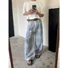Pantalones de Trabajo Paracaidista de Silueta Moderna para Hombres y Mujeres Primavera y Otoño Marca de Moda Sueltos de Pierna Ancha Casuales Retro Americano Harajuku