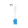 Conjunto de Pincéis de Silicone com Cabo Longo para Confeitaria, Creme e Manteiga; Pincel Resistente a Altas Temperaturas e que Não Solta Cerdas para Molhos e Churrasco