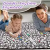 Manta de Colorir DIY Nova com Marcadores Manta de Colorir DIY com Marcadores