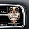 Amazon para strass Coruja saída de ar clipe carro ar condicionado saída de ar aromaterapia decorativa perfume clipe