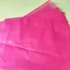 Bolsa plana roja de PE de alta presión de 24 hilos, engrosada, doble cara, 50*70cm, bolsa plana de PE roja en stock