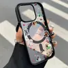 Cachorro com Língua de Fora Estrela Ins Adequado para Iphone17Promax Capa de Celular Magnética Fosca 16/15 Nicho Simples