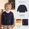 Ropa de Abrigo para Niños Jellybaby Otoño Suéter para Niños Bordado Cárdigan para Niños Top Ropa Cálida de Otoño para Bebé de 5 Años