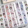 Día Hermoso Cinta de Papel de Aluminio Viaje de Ensueño Diario Temático de Cuento de Hadas Decoración Multiescena Regalo DIY