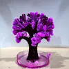 Árbol de Papel Flor de Cerezo Árbol de Crecimiento Mágico Juguetes Mágicos de Navidad DIY para Niños Árbol de Floración con Riego Mágico Regalos