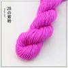 Lã acrílica lã grossa média feito à mão diy tricô Crochê linha gancho chinelos de algodão almofada fio de bebê acrílico atacado