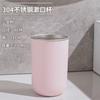 Taza de Agua de Acero Inoxidable, Taza Portátil de Doble Capa de Aspecto Elegante para Camping al Aire Libre, Taza de Cerveza, Taza de Dibujos Animados, Taza para Enjuague Bucal