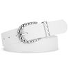 Fábrica BSCI Cinturón Nuevo para Mujer Hebilla Ovalada Corea del Sur Moda Estudiantil Moda Coreana Cinturón Decorativo Cintura