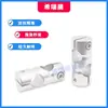 Braçadeira de suporte circular, conector de eixo óptico, de mesmo diâmetro, braçadeira de tubo cruzado perpendicular, mecanismo de travamento e fixação, C-HLKD RDB12