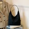 Nova Coleção Outono e Inverno Bolsa de Axila Inspirada em Maillard, Estilo Preguiçoso de Nicho, Bolsa Tote Moderna e Versátil para Compras Diárias