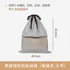Bolsa de algodón puro con cierre de cordón para organizar y guardar artículos, a prueba de humedad y moho, perfecta para proteger bolsos de cuero