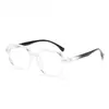 Populares Armazones de Gafas Ultraligeros Tr90 para Mujer, Gafas Retro Casual Diarias con Bloqueo de Luz Azul, Al por Mayor Armazón Grande Estilo Moda Coreana para Hombre
