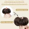 Comercio exterior transfronterizo, bolas europeas y americanas, artefacto de simulación de cabello, esponjoso, flor natural, maíz, accesorios para el cabello, peluca, anillo para el cabello