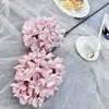 2 Flores Artificiais de Hortênsia para Decoração de Casa, Arranjos Florais, Decorações de Casamento, Flores Artificiais de Seda de Alta Qualidade Atacado