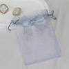Saco de malha em estoque saco de presente por atacado saco de armazenamento de organza saco de presente translúcido saco de fio de arco doce