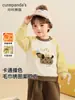 Moletom de Lã Panda Kaka Roupas de Inverno para Meninos Blusa Quente de Inverno para Meninas Roupas de Outono Inverno para Bebês