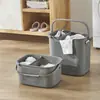 Cesta de Plástico Desmontable para Ropa Sucia al por Mayor, Cesta de Almacenamiento Portátil Doméstica Moderna y Sencilla, Cesta de Almacenamiento Modular Creativa