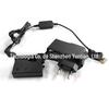 DR-E8 bateria falsa + terno de cabeça de carregamento rápido para Canon 700D 550D 600D 650D LP-E8 bateria