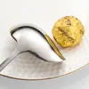 Acero Inoxidable 304 Cucharón para Salsa Cuchara Gruesa para Salsa Concha de Sopa Pico de Pato Cuchara para Utensilio de Cocina Olla Caliente