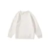 Sudadera Lisa Unisex para Niños de 320 g Sudadera de Cuello Redondo Estilo Primavera y Otoño para Niños Medianos y Grandes Manga Larga Capa Base Se Puede Estampar