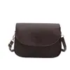 2026 nova moda casual outono/inverno transfronteiriça PU retrô bolsa de ombro, bolsa sela, bolsa quadrada pequena versátil para mulheres