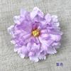 Flores de peonía nuevas simuladas, bricolaje, accesorios para linternas del Festival del Medio Otoño, flores de boda, horquillas para el pelo, tocados de flores, accesorios de fotografía, flores falsas